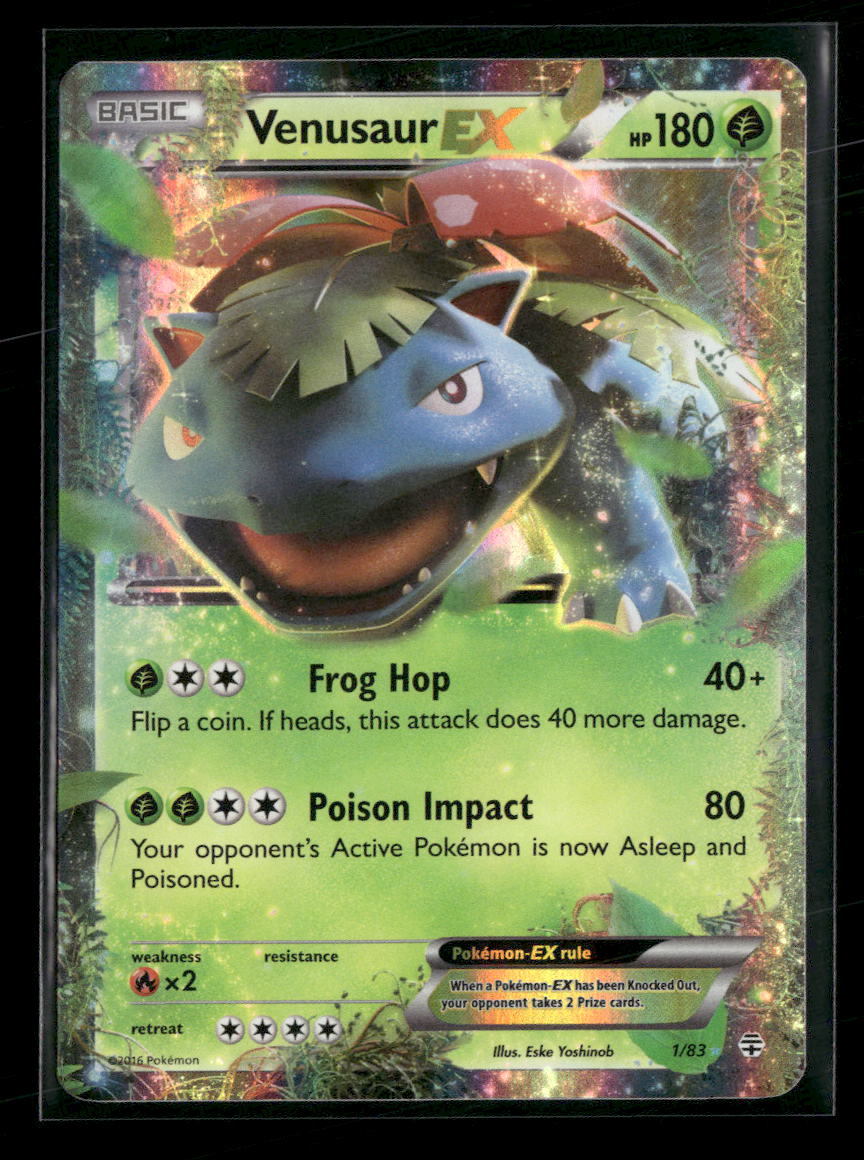Generations Venusaur EX #1/83