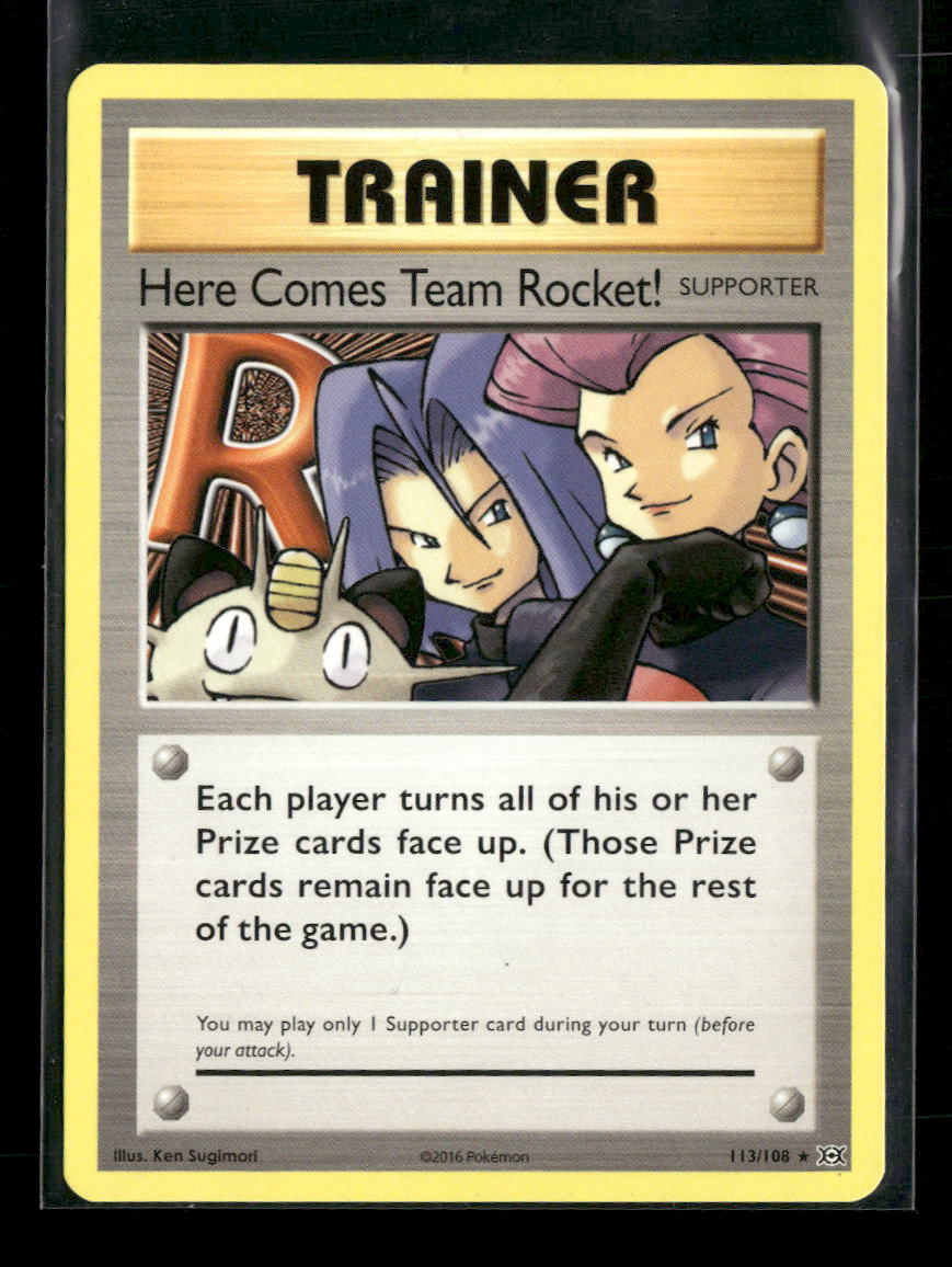 XY - Evolutions Here Comes Team Rocket! #113/108