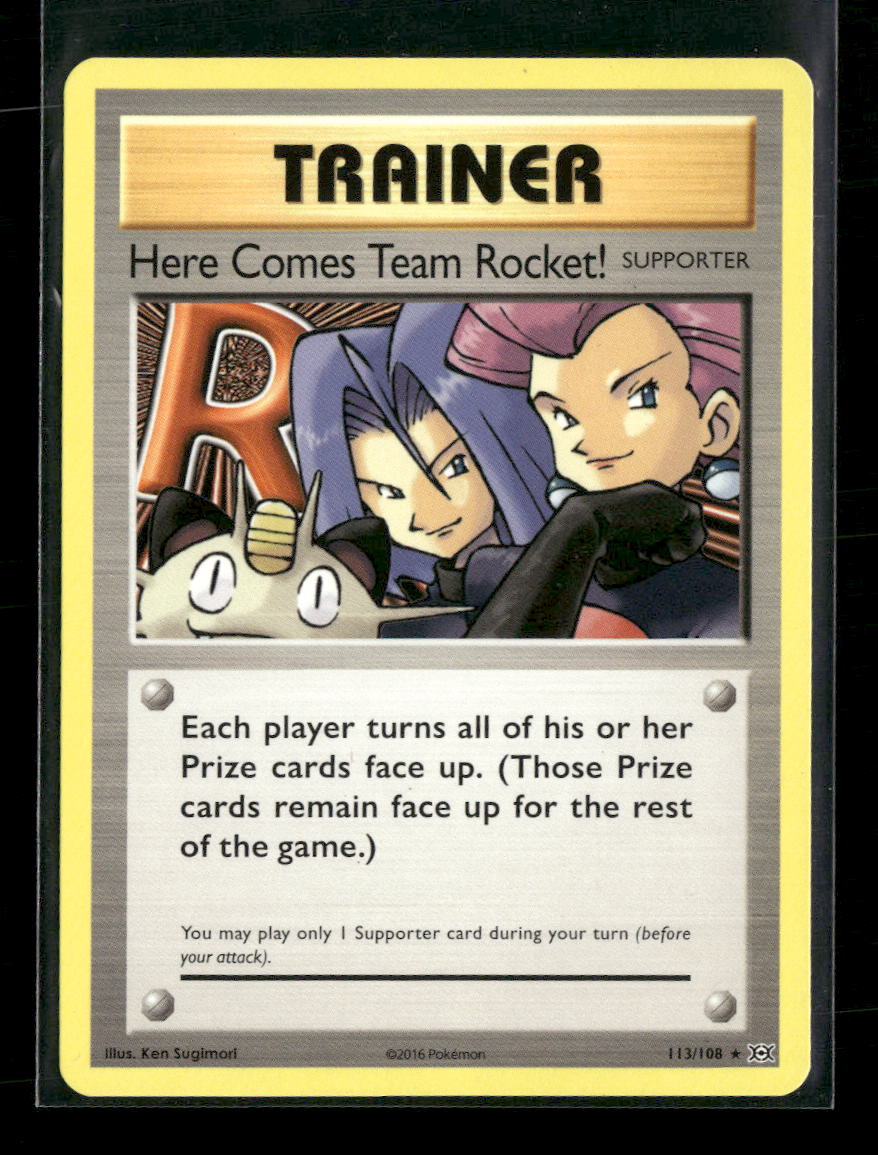 XY - Evolutions Here Comes Team Rocket! #113/108
