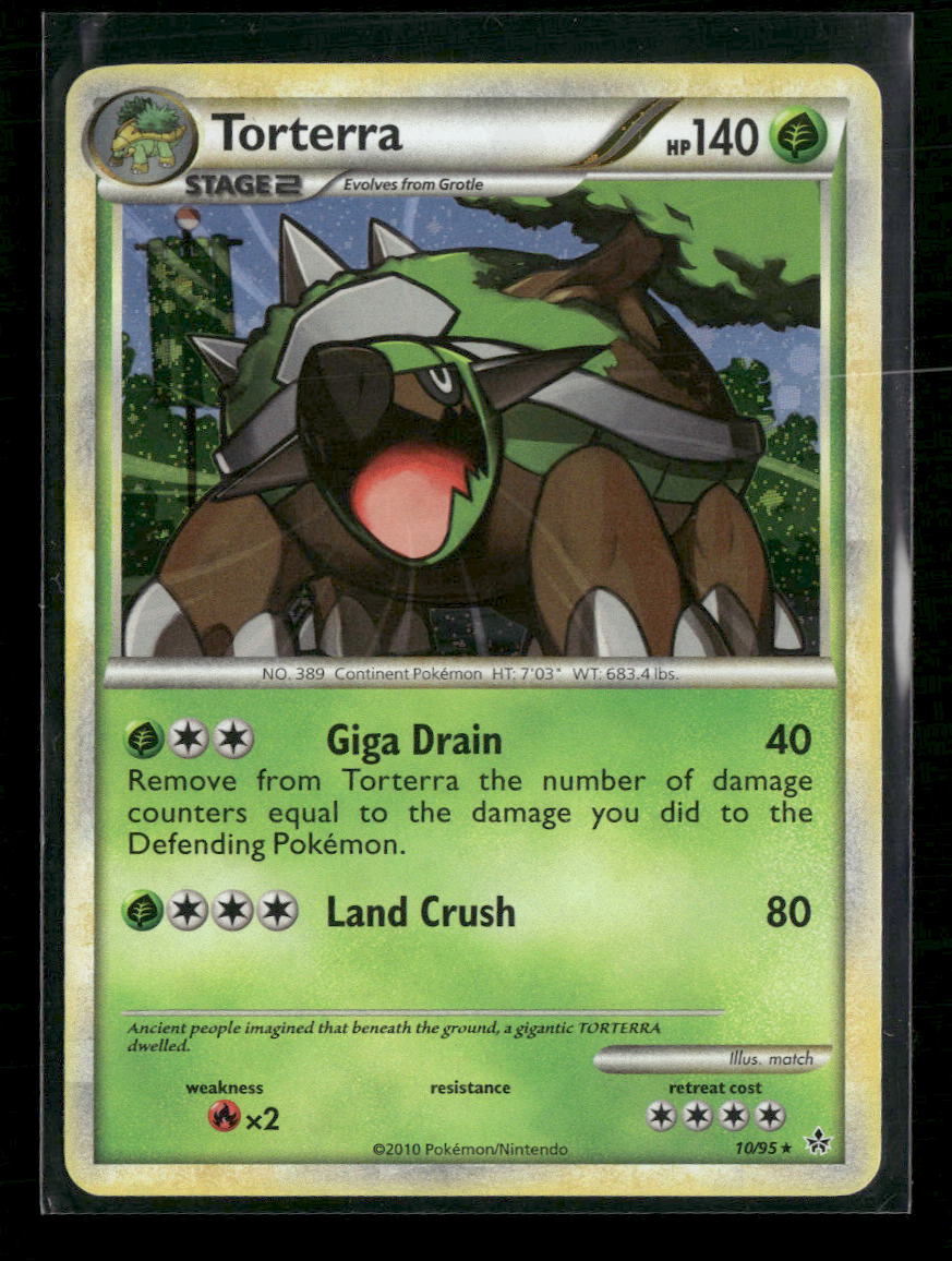 Unleashed Torterra #10/95