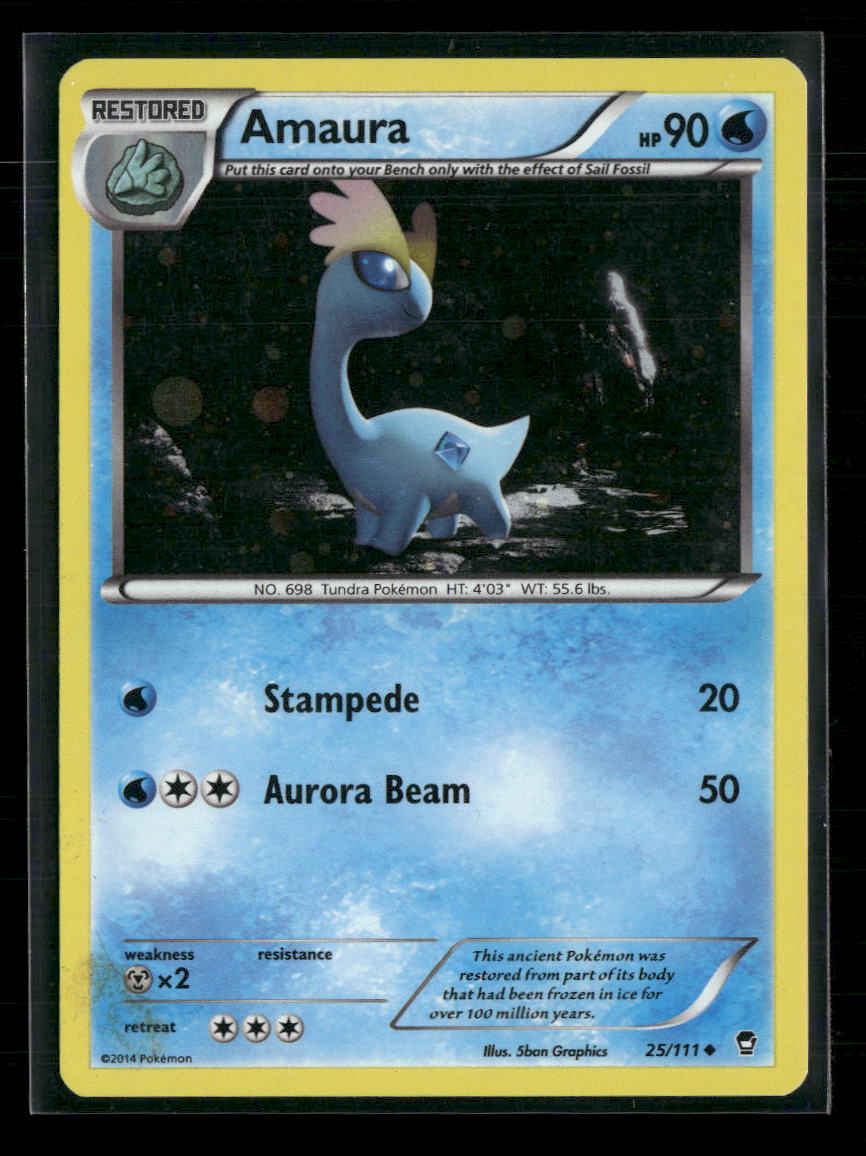 Miscellaneous Cards & Products Amaura (Cosmo Holo) #025/111