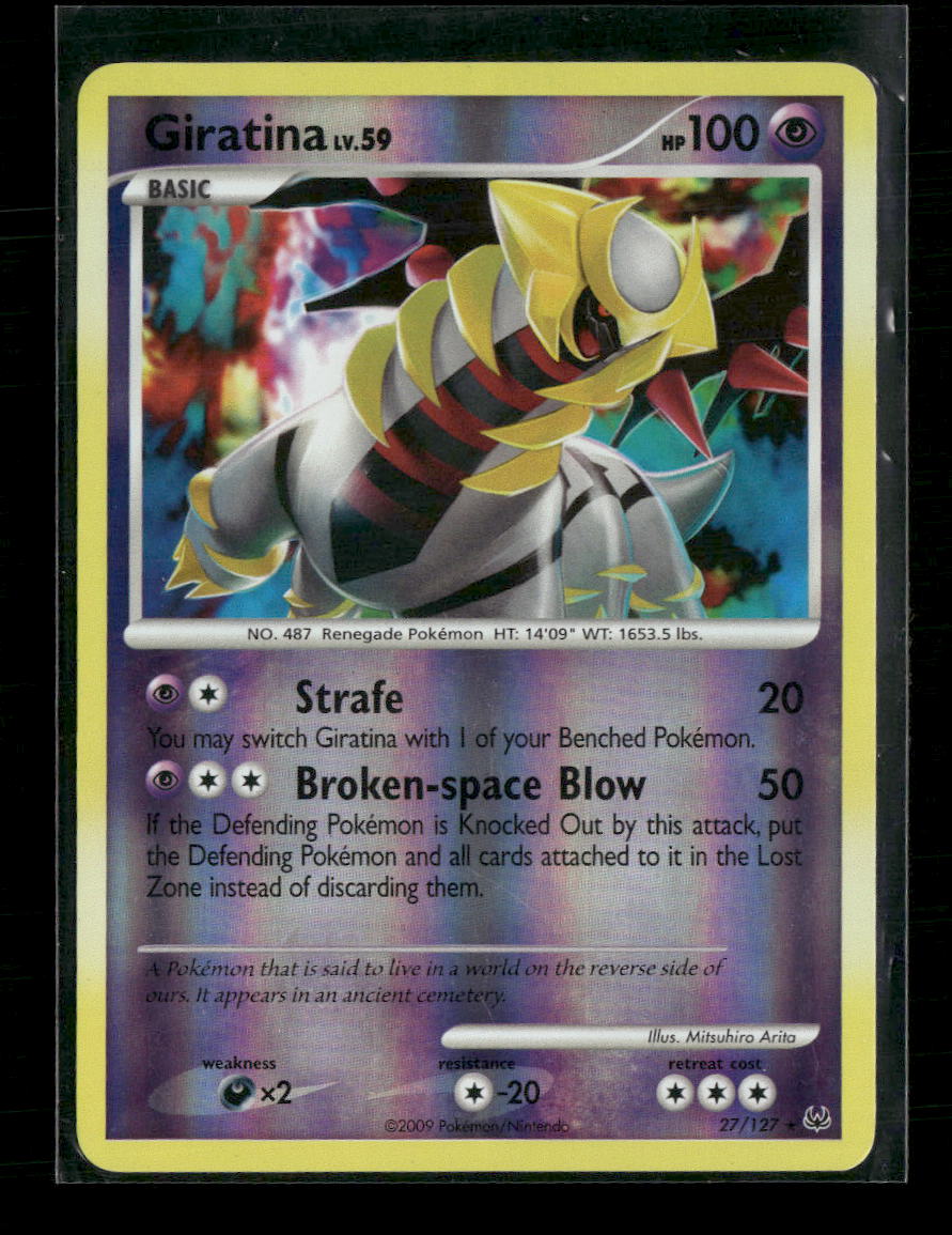 Platinum Giratina (27) Reverse Holo #27/127