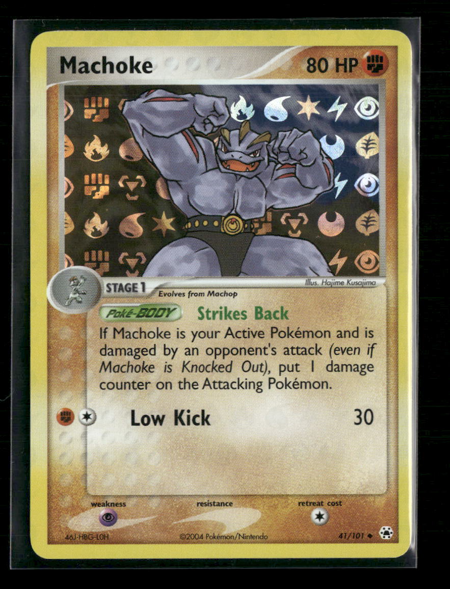 Hidden Legends Machoke Reverse Holo #41/101