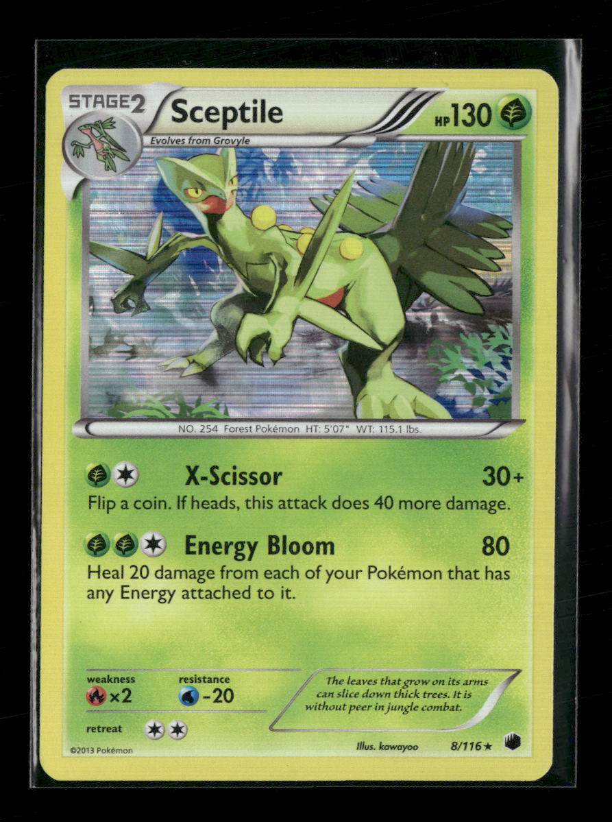 Plasma Freeze Sceptile #8/116