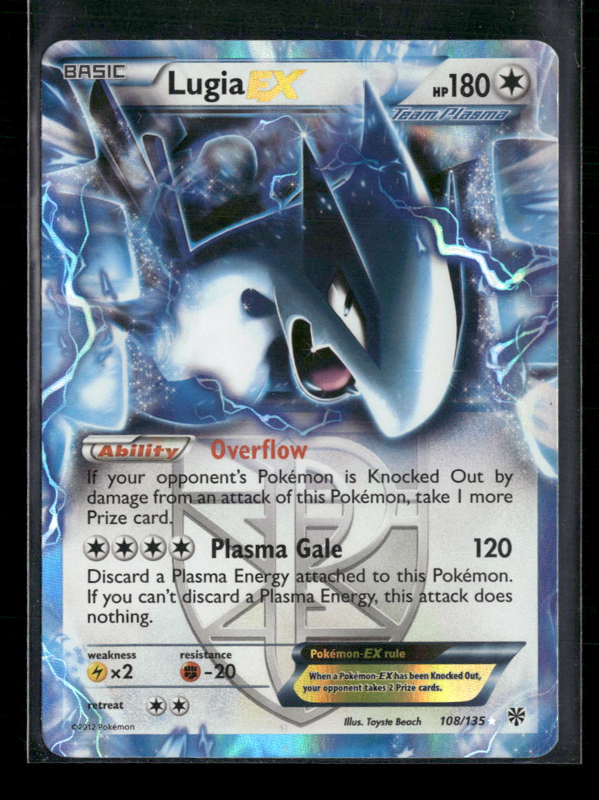 Plasma Storm Lugia EX (Team Plasma) #108/135
