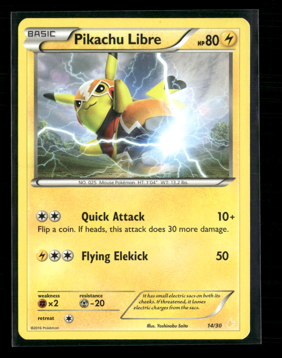 XY Trainer Kit: Pikachu Libre & Suicune Pikachu Libre #14/30