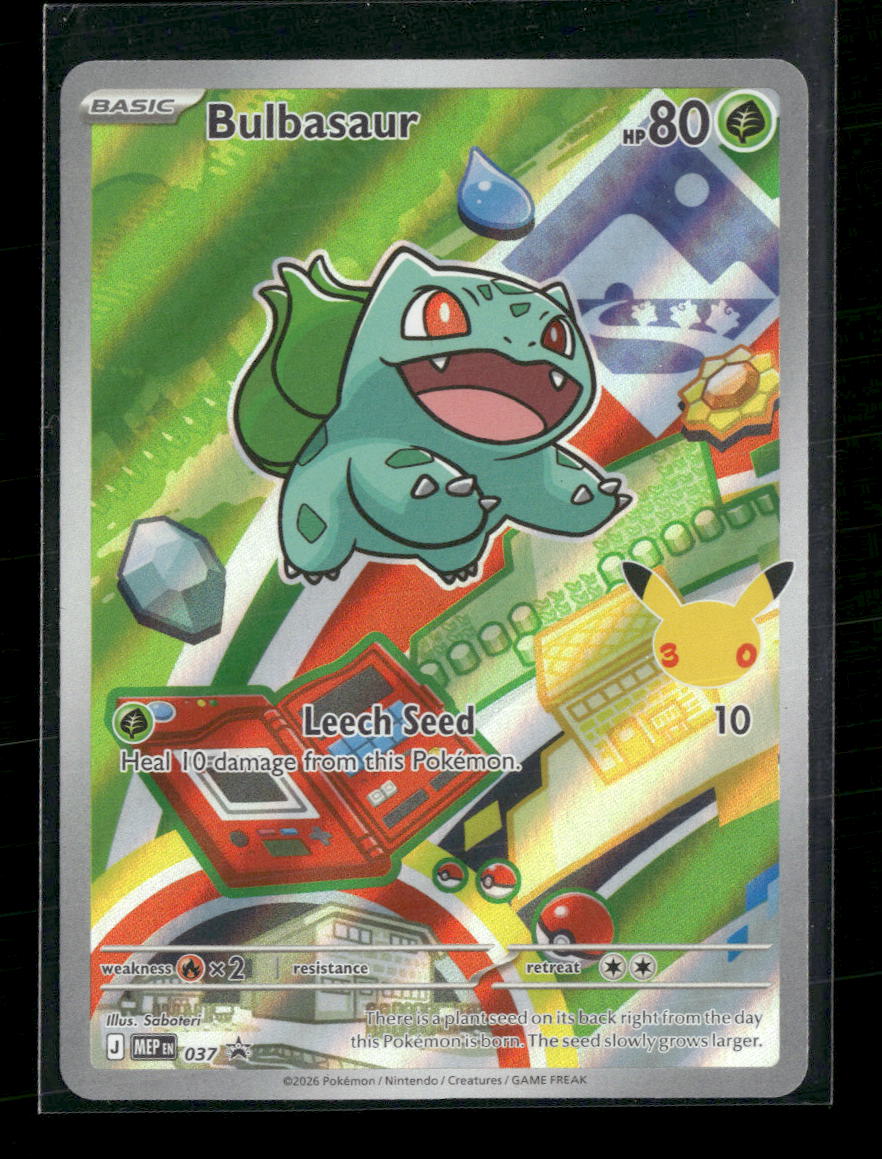 ME: Mega Evolution Promo Bulbasaur #037