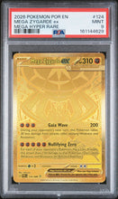 2026 Pokemon Por En-Perfect Order Mega Hyper Rare Mega Zygarde Ex 9 PSA #124