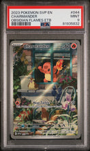 2023 Pokemon Svp En-Sv Obsidian Flames Etb Charmander 9 PSA #044