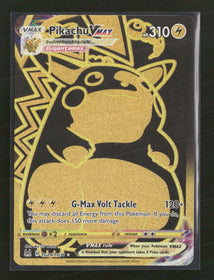 SWSH11: Lost Origin Trainer Gallery Pikachu VMAX (Secret) #TG29/TG30