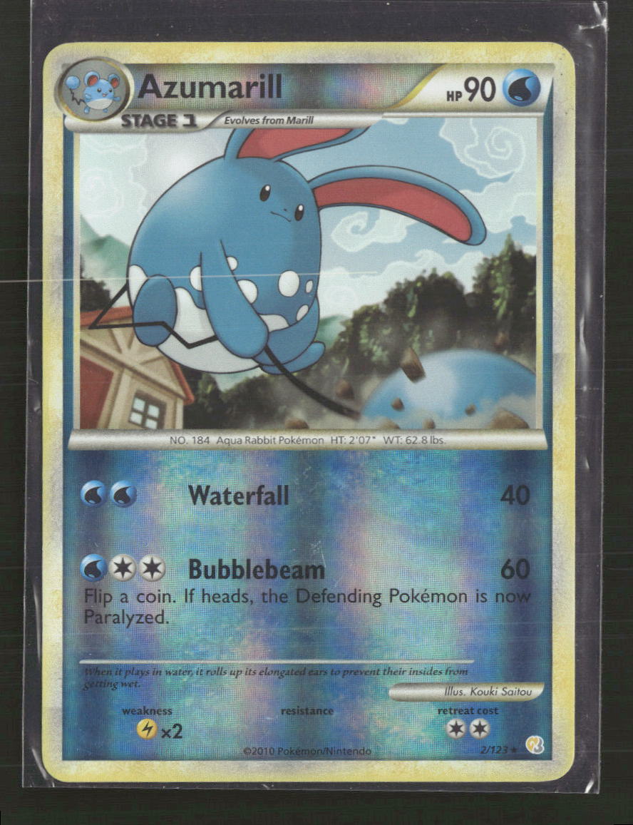 HeartGold SoulSilver Azumarill #2/123