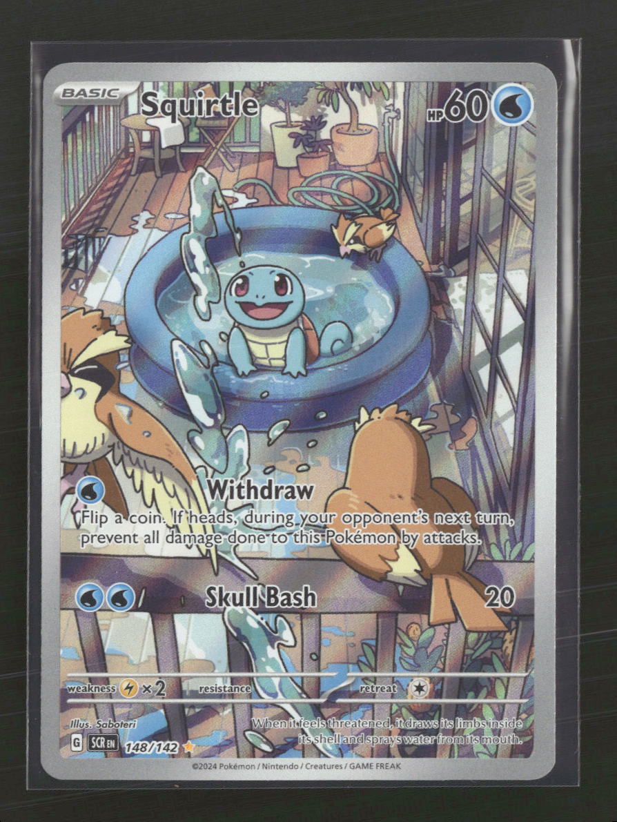 SV07: Stellar Crown Squirtle #148/142