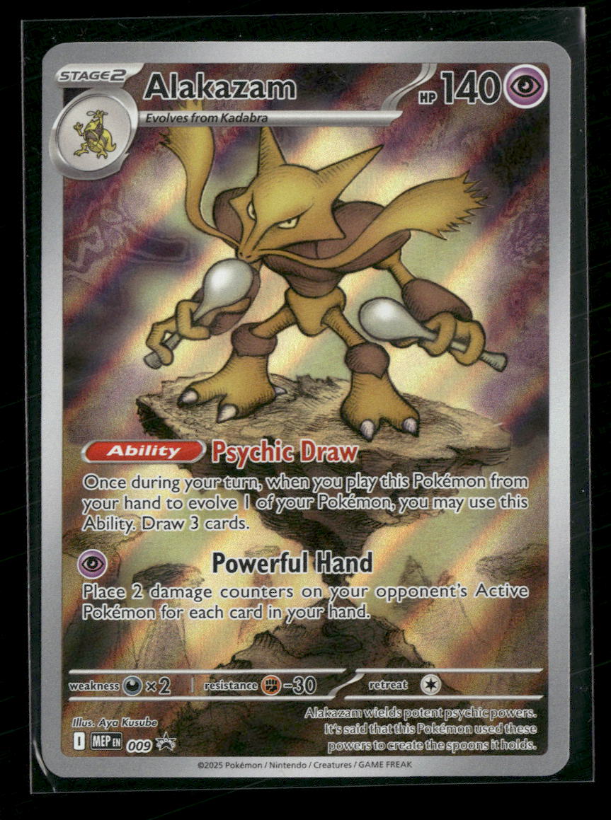 ME: Mega Evolution Promo Alakazam #009