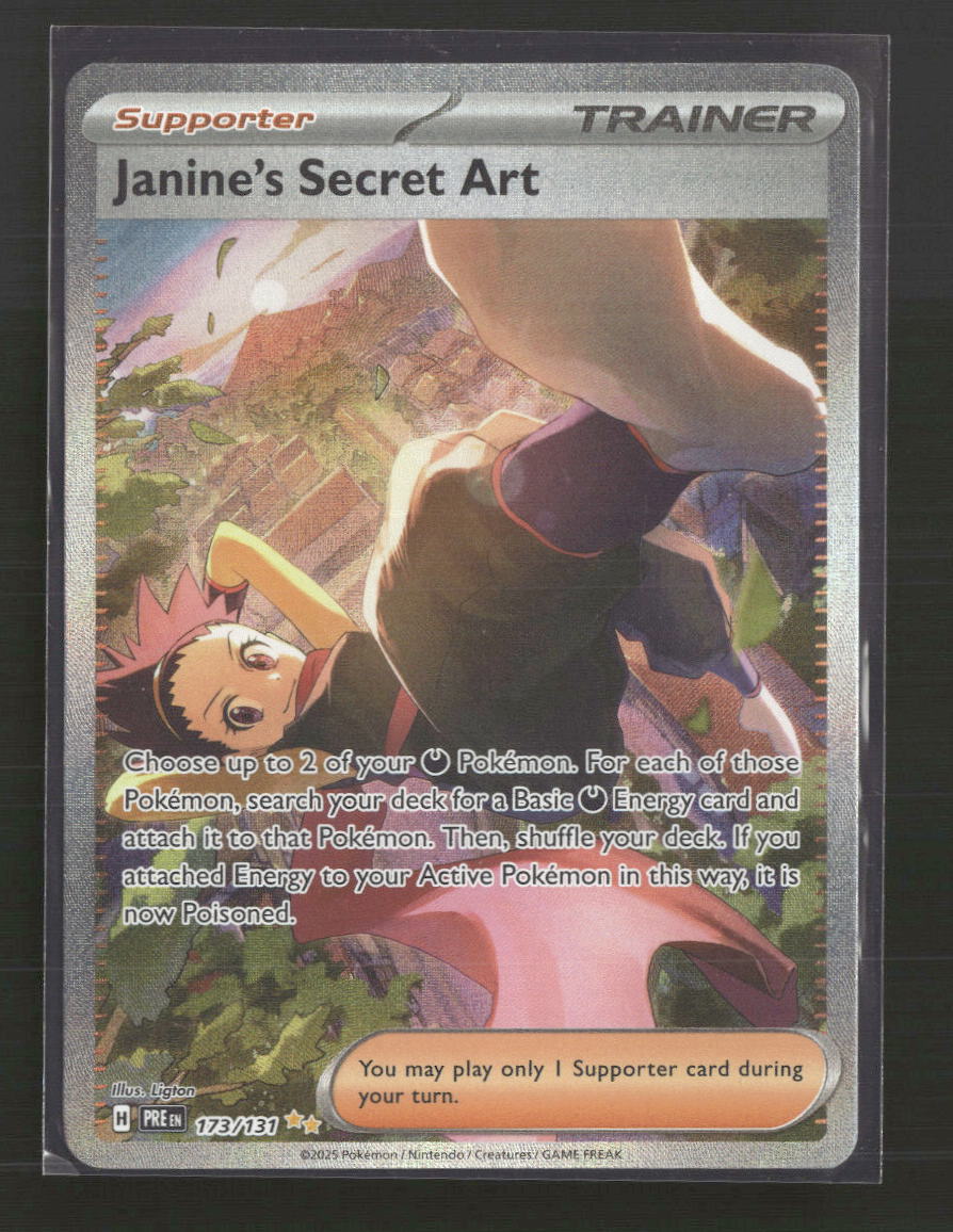 SV: Prismatic Evolutions Janine's Secret Art #173/131