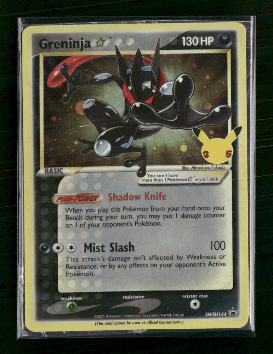 SWSH: Sword & Shield Promo Cards Greninja Star #SWSH144
