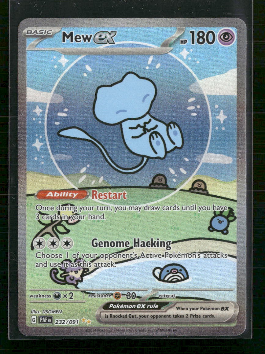 SV: Paldean Fates Mew ex #232/091