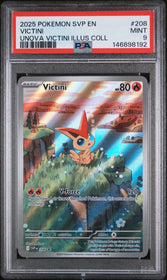 2025 Pokemon Svp En Unova Victini Illus Coll Victini 9 PSA #208