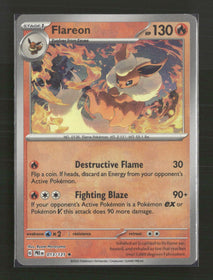 SV: Prismatic Evolutions Flareon (Master Ball Pattern) #013/131