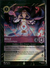 Disney Lorcana Promo Cards Belle- Accomplished Mystic #41