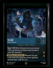 Disney Lorcana Promo Cards Scar - Eerily Prepared #21