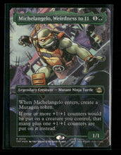 Teenage Mutant Ninja Turtles Michelangelo, Weirdness to 11 Foil #214