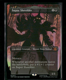 Teenage Mutant Ninja Turtles Super Shredder (Borderless) Foil #217