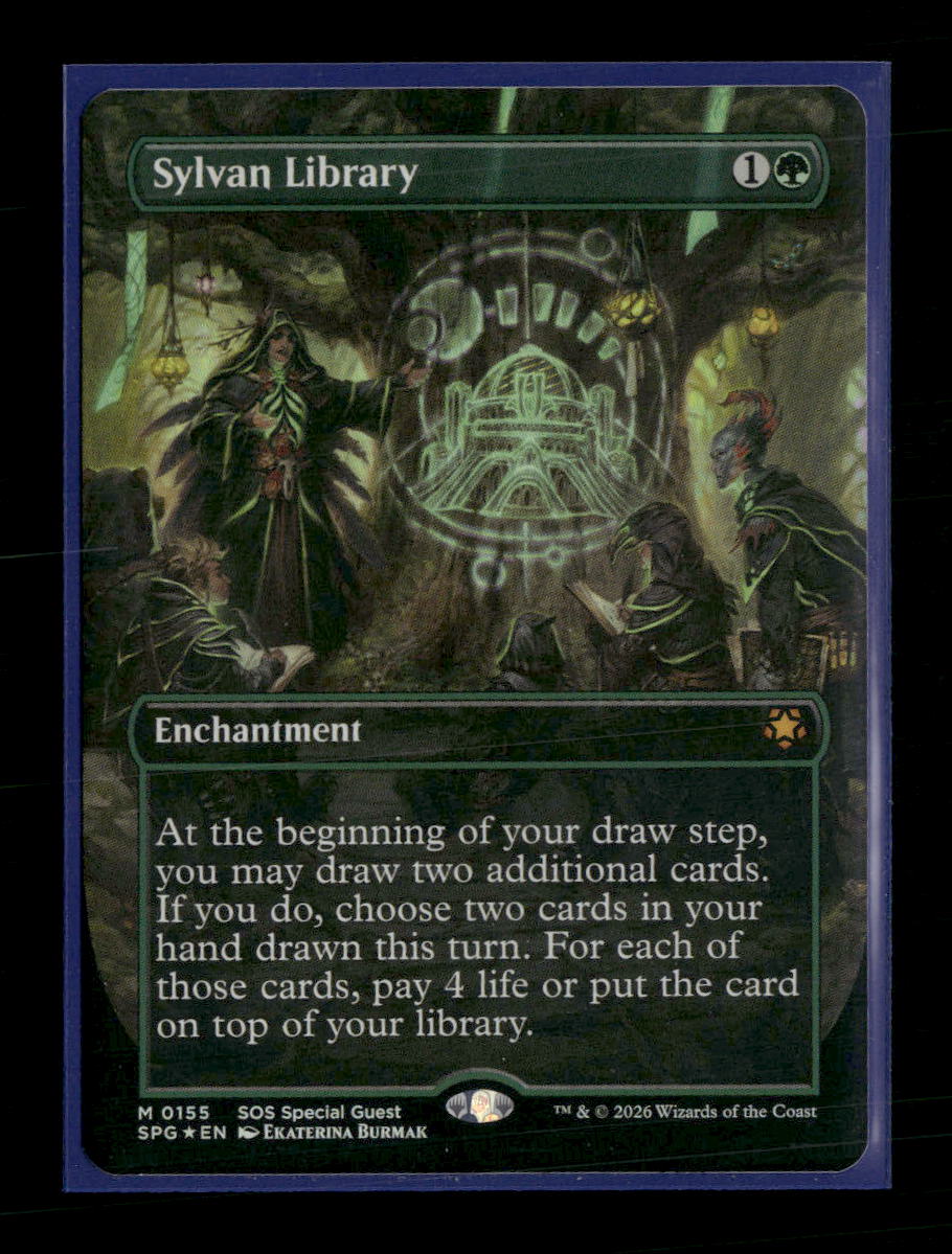 Special Guests Sylvan Library (Borderless) Foil #155