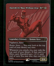 Marvel Super Heroes Daredevil, Man Without Fear (Borderless) (0372) Foil #372