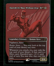 Marvel Super Heroes Daredevil, Man Without Fear (Borderless) (0372) Foil #372