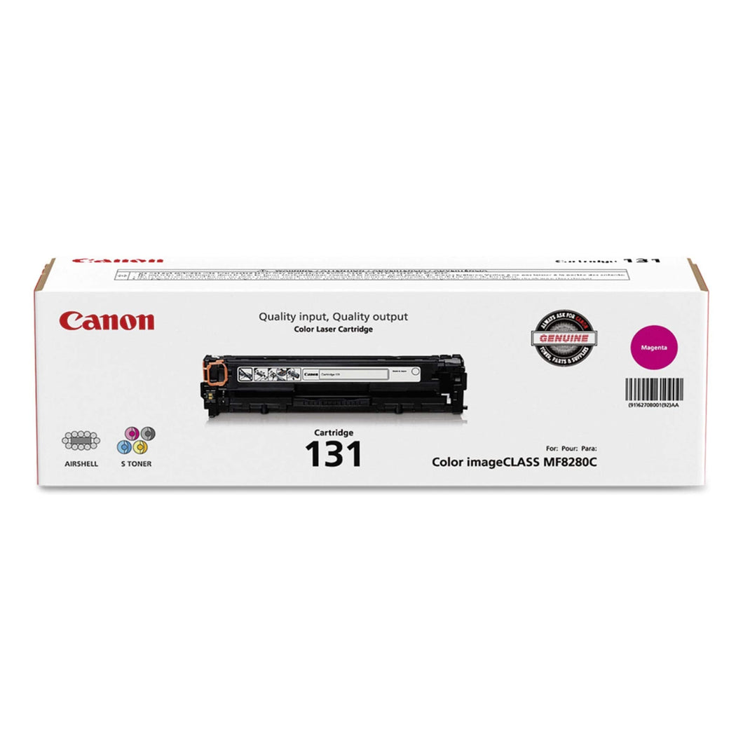 New, Pre-Owned - Canon 131 Standard-Yield Magenta Toner Cartridge, 6270B001
