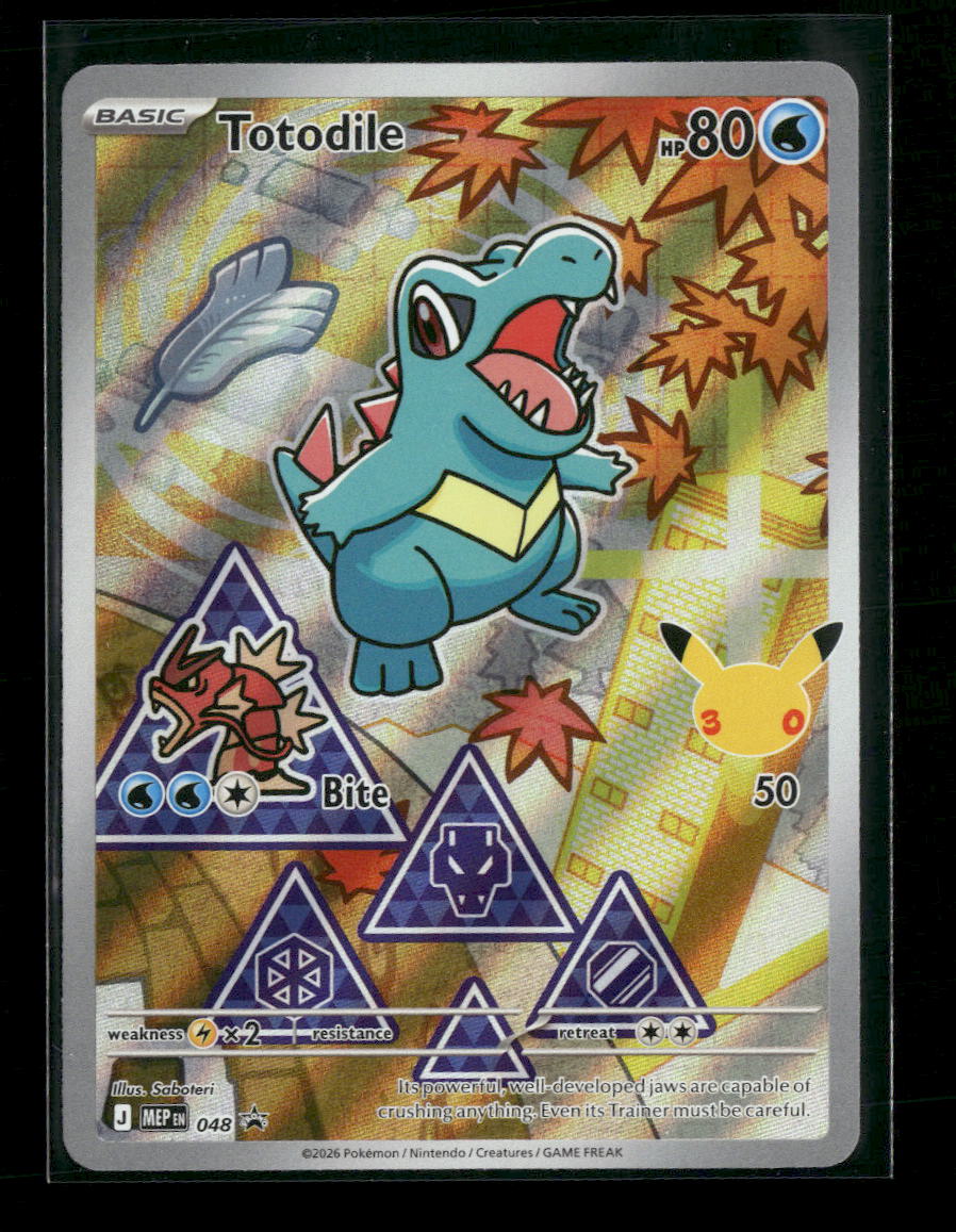 ME: Mega Evolution Promo Totodile #048