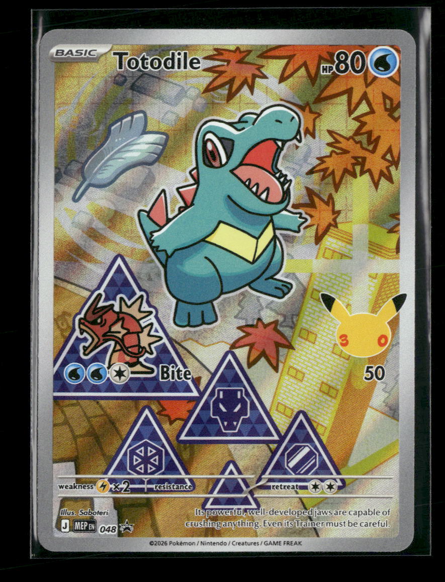 ME: Mega Evolution Promo Totodile #048
