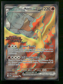 Miscellaneous Cards Team Rocket's Moltres ex (Destined Rivals Stamp) #208/182