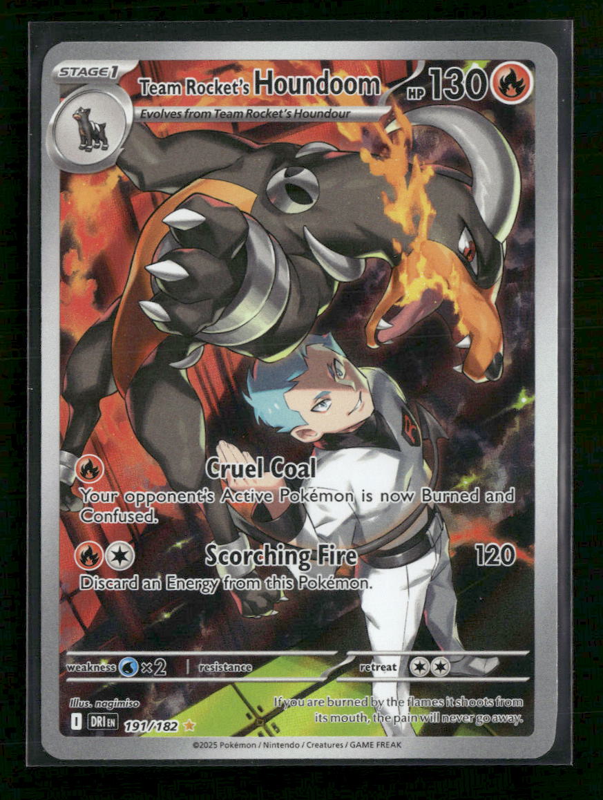 SV10: Destined Rivals Team Rocket's Houndoom #191/182