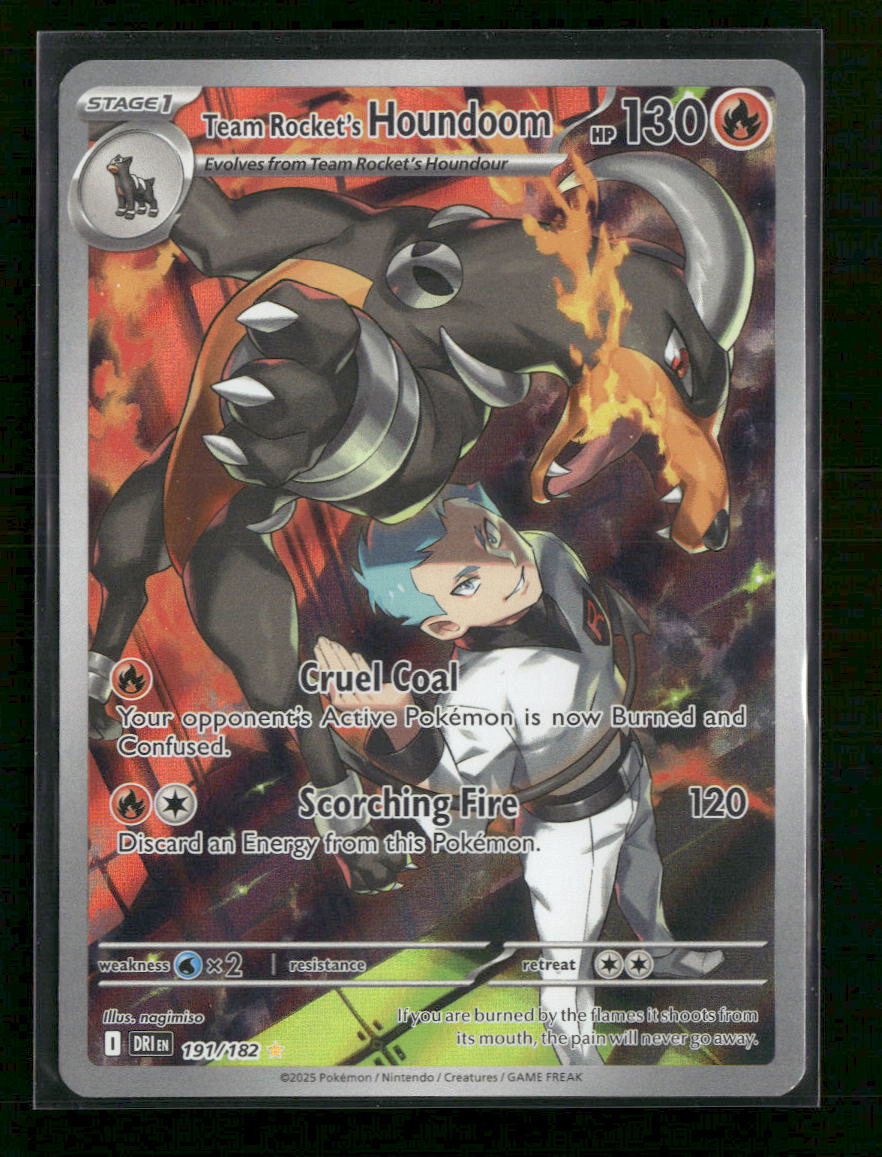 SV10: Destined Rivals Team Rocket's Houndoom #191/182