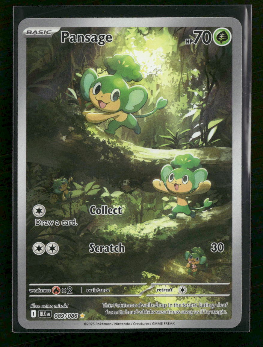 SV: Black Bolt Pansage #089/086