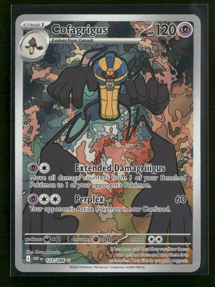 SV: White Flare Cofagrigus #123/086