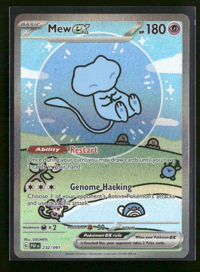 SV: Paldean Fates Mew ex #232/091
