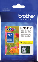 New, Pre-Owned - Brother LC3011 Yellow Ink Cartridge