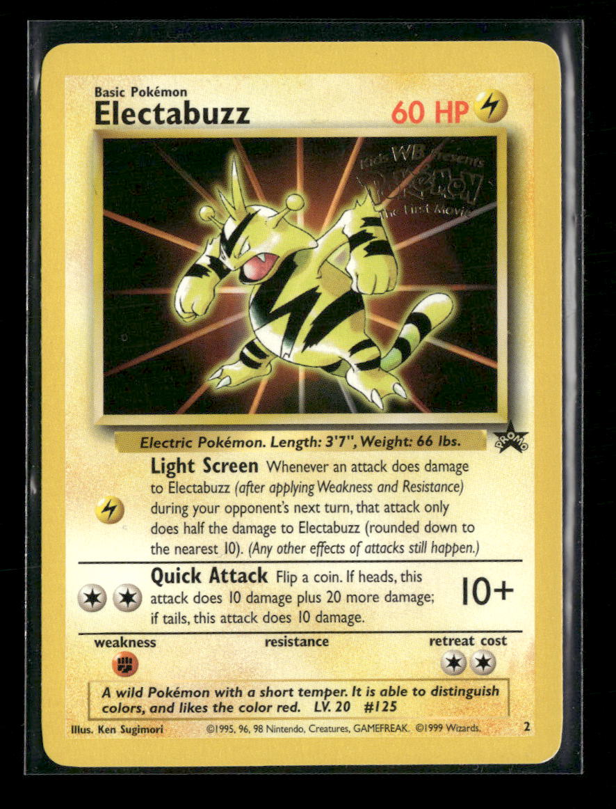 WoTC Promo Electabuzz (Movie Promo) #02/53