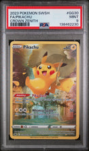 2023 Pokemon Sword And Shield Crown Zenith Fa/Pikachu 9 PSA #GG30