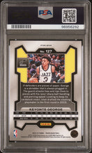 2023 Panini Prizm Orange Ice Keyonte George 9 PSA #127