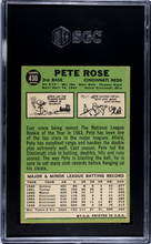 1967 Topps Pete Rose 4 SGC #430