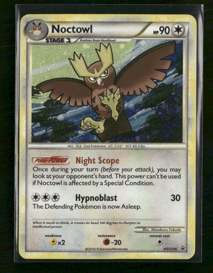 HGSS Promos Noctowl #HGSS06