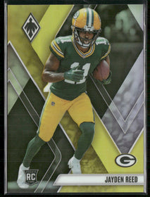 2023 Panini Phoenix Yellow Jayden Reed Rookie #/75 #111