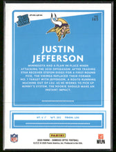 2020 Donruss Optic Pink Justin Jefferson Rookie #163