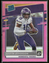 2020 Donruss Optic Pink Justin Jefferson Rookie #163