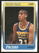 1988-89 Fleer Reggie Miller Rookie #57