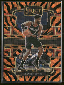 2023-24 Panini Select Tiger Prizms Deandre Ayton #11
