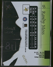 1998 SkyBox E-X2001 Randy Moss Rookie #55